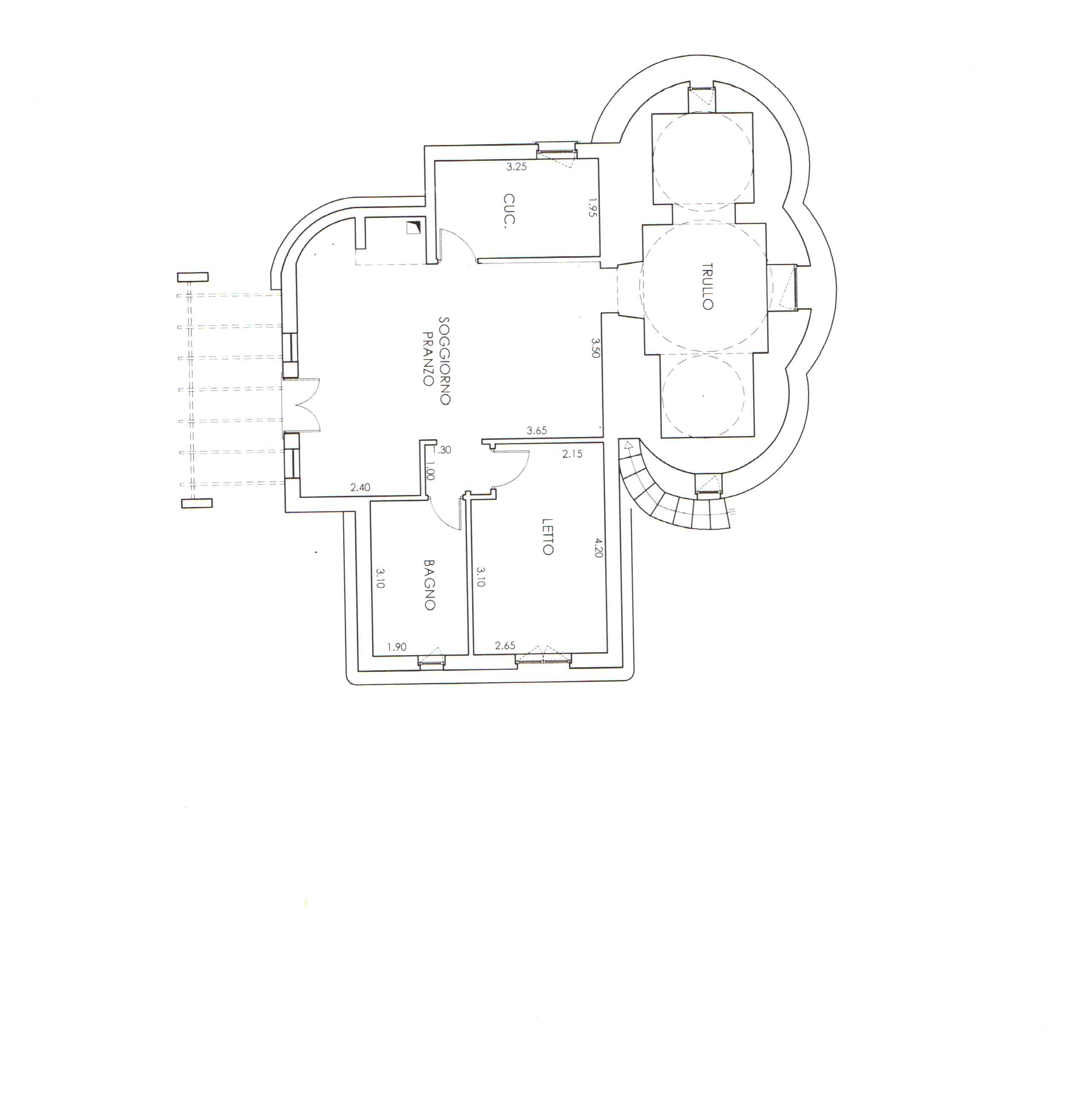 progetto trullo contrada specchia